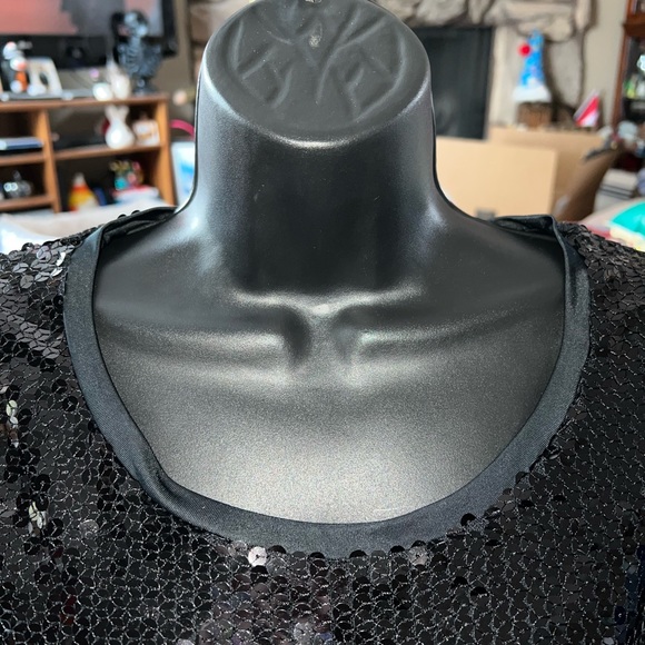 August Silk Sequin Top - Picture 2 of 8